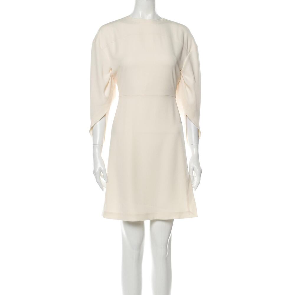 Chloe Minimalist White Mini Dress FR 38 / US 6